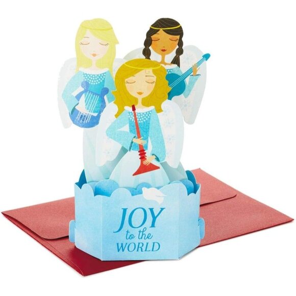 HMK Christmas Boxed Cards - 3 Angels - Picture 2 of 4